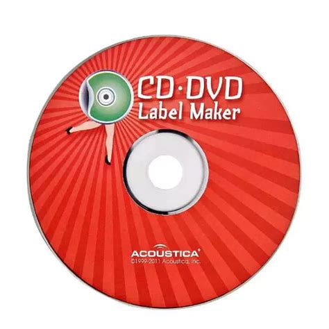 Acoustica CD-DVD Label Maker